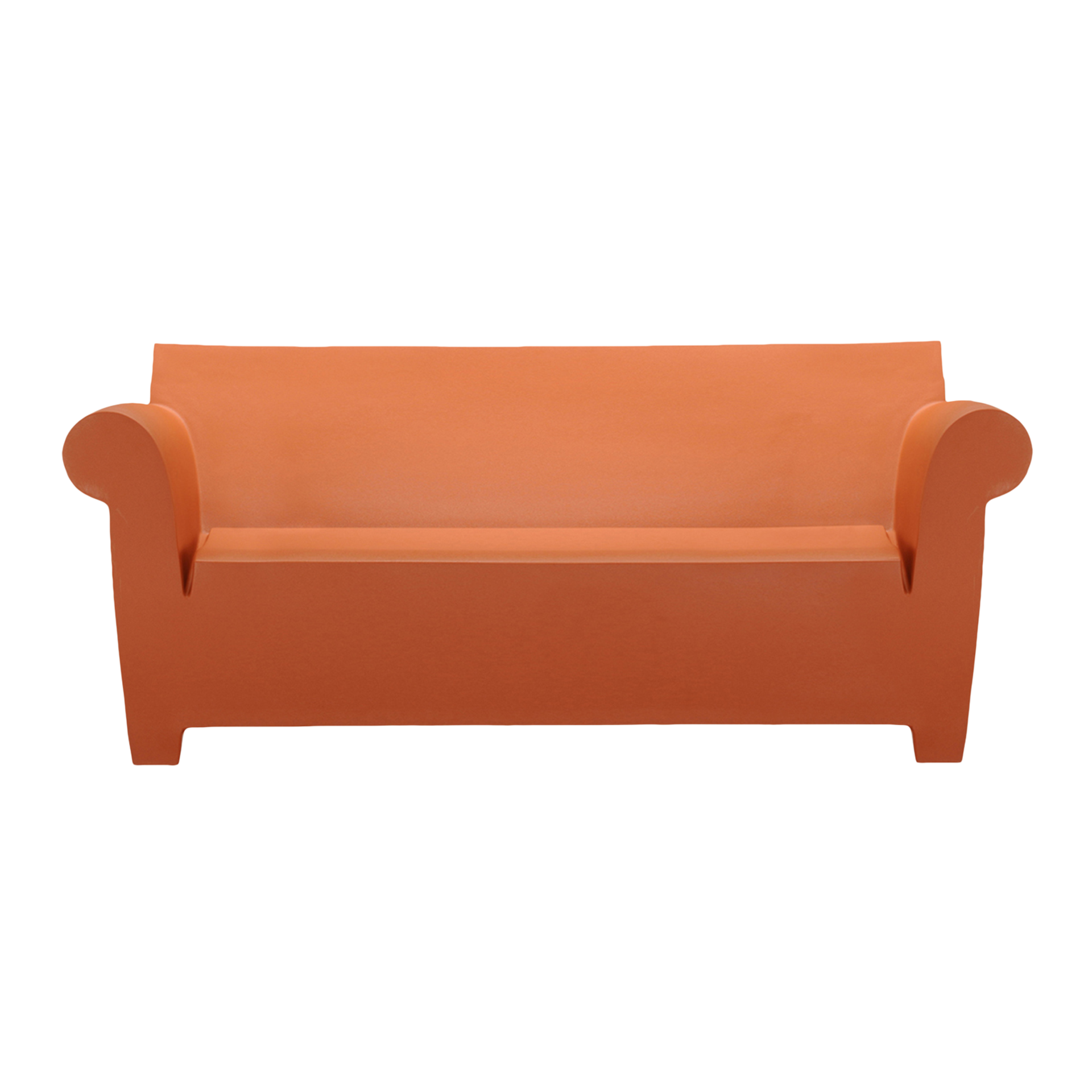 Kartell® Sofa 2-Sitzer Bubble Club Orange