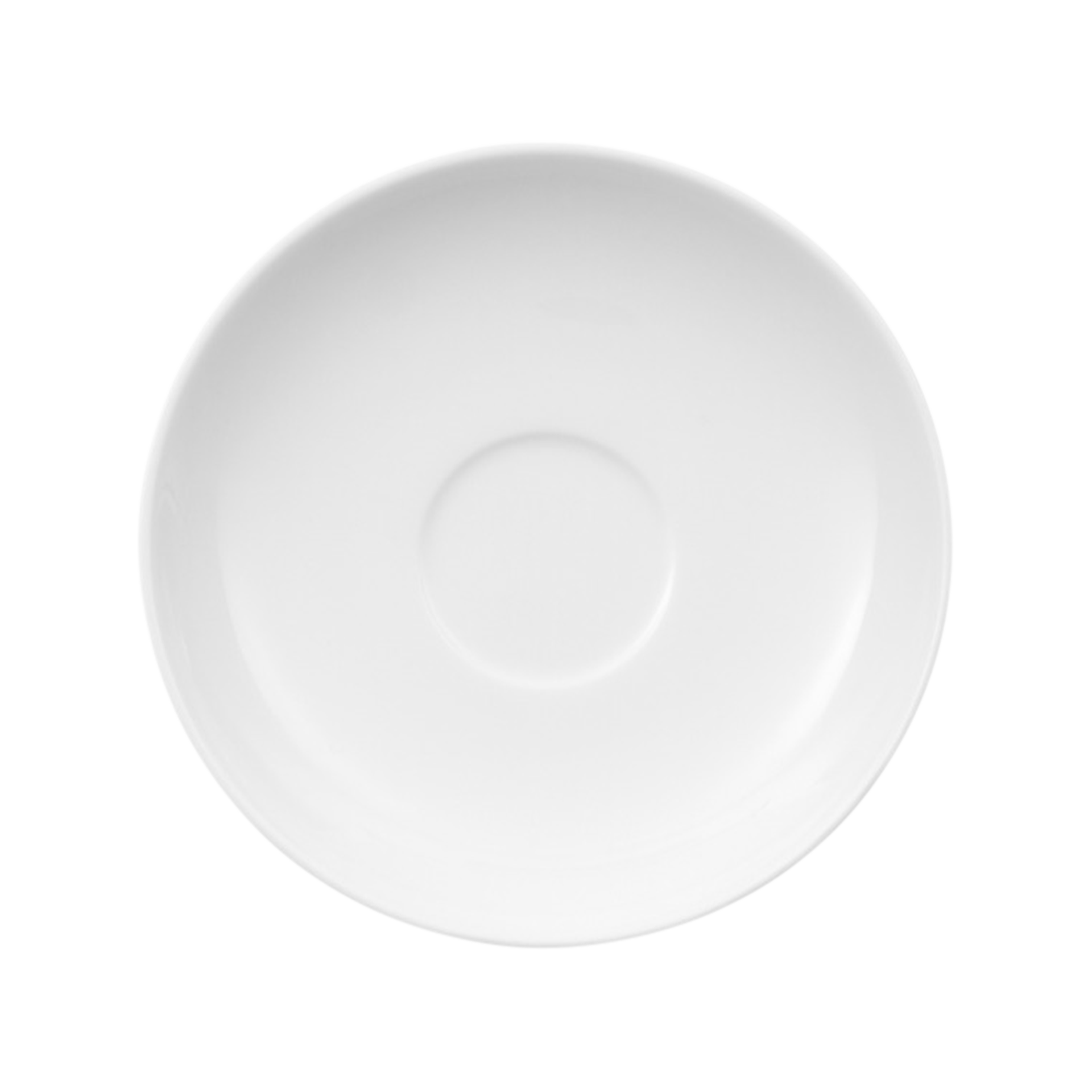 Espressountertasse Noblesse Weiß