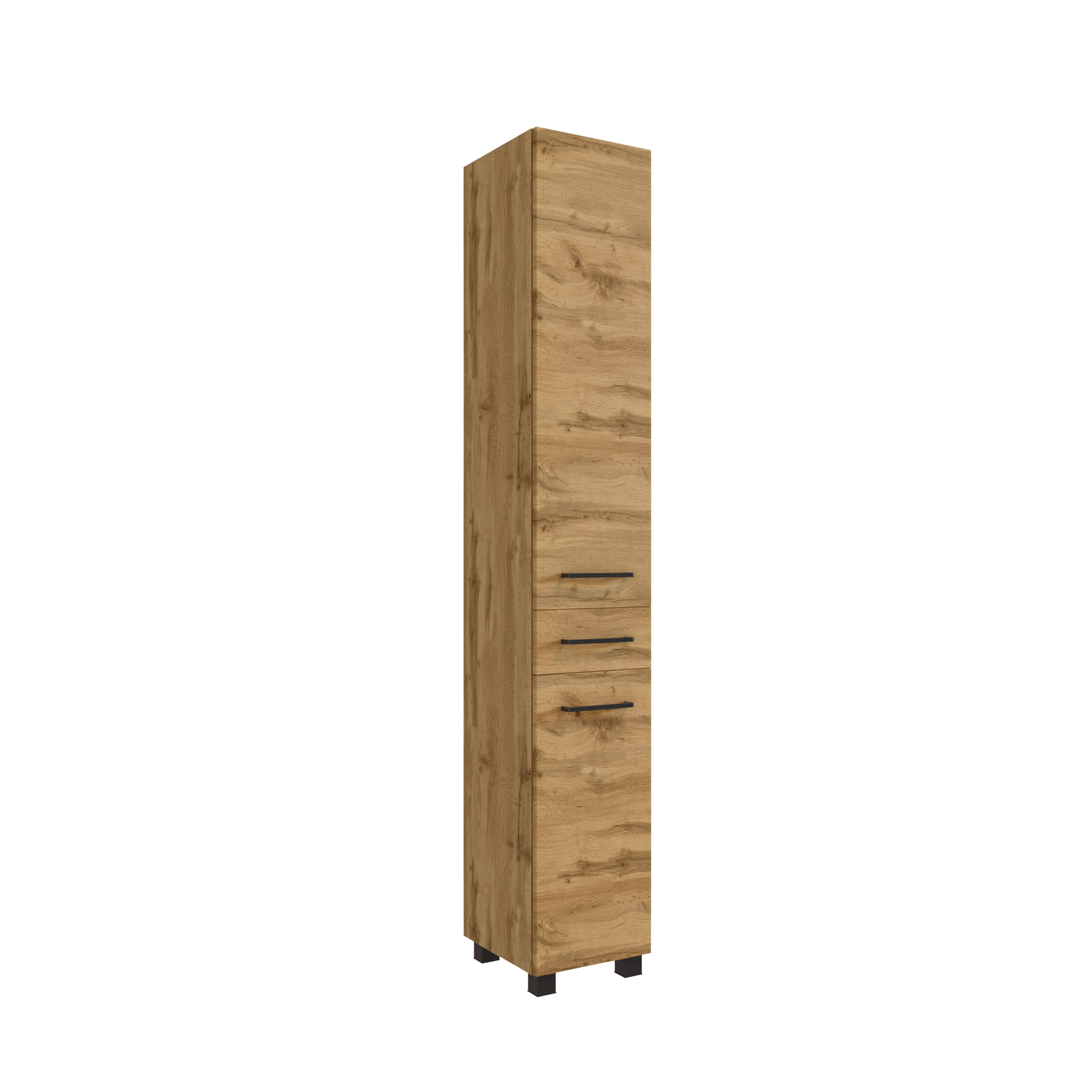 Novofurn Badschrank MANOLO Eichefarben 35*30*180 Novofurn Badschrank MANOLO Eichefarben 35*30*180