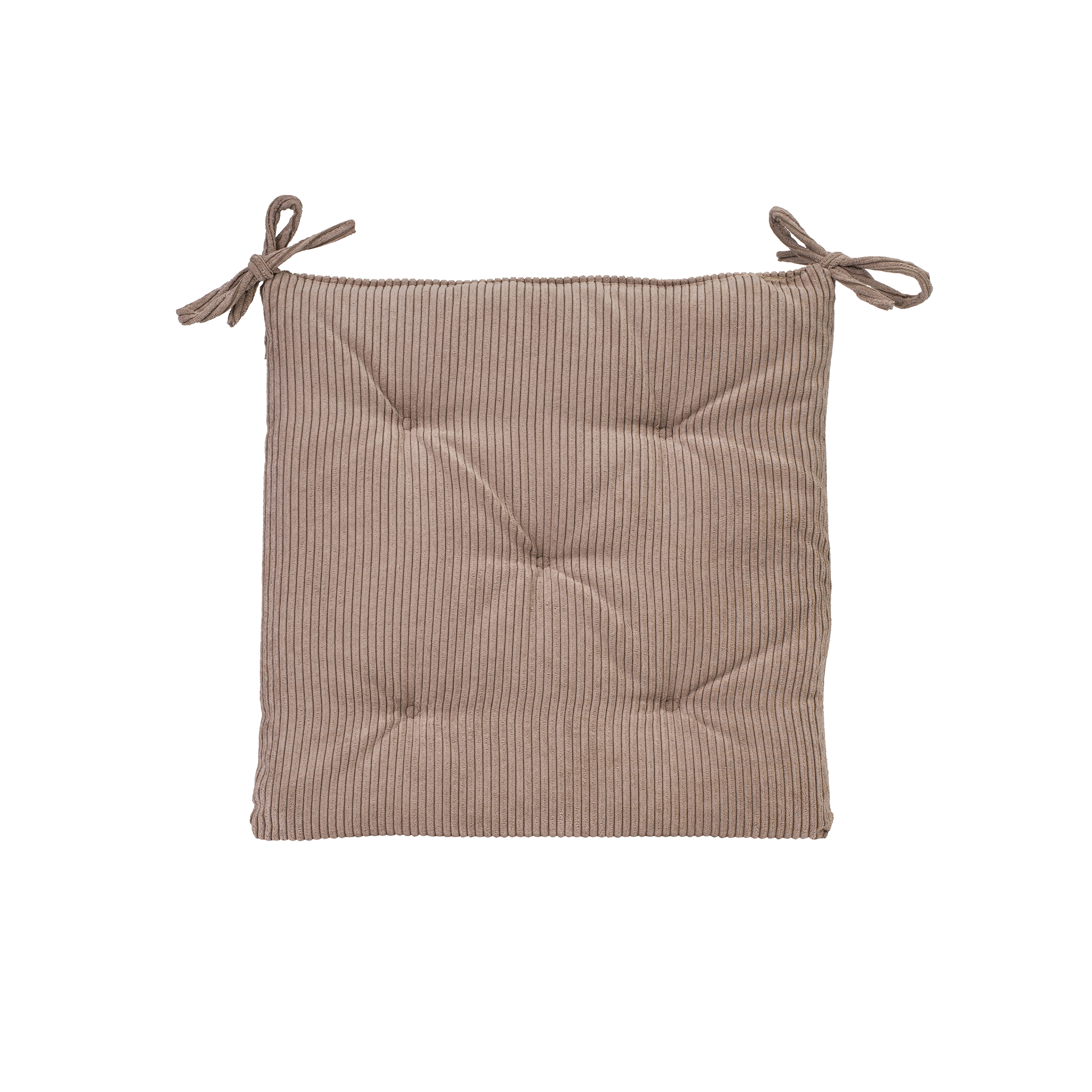 Sitzkissen Capri Taupe 40x40cm Sitzkissen Capri Taupe 40x40cm