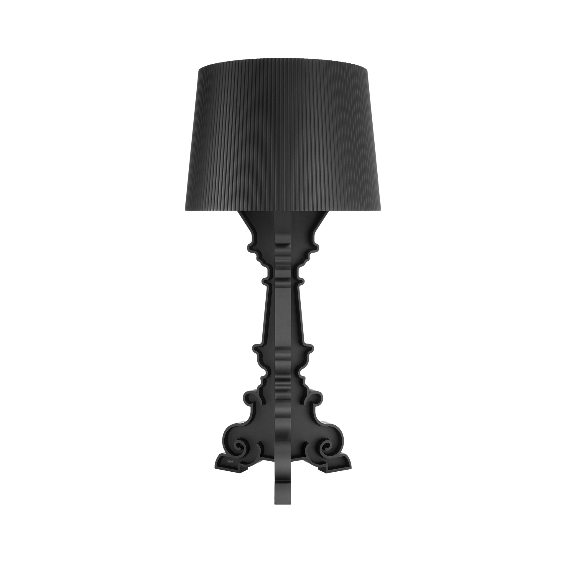 Kartell® Tischleuchte Bourgie Schwarz Kartell® Tischleuchte Bourgie Schwarz