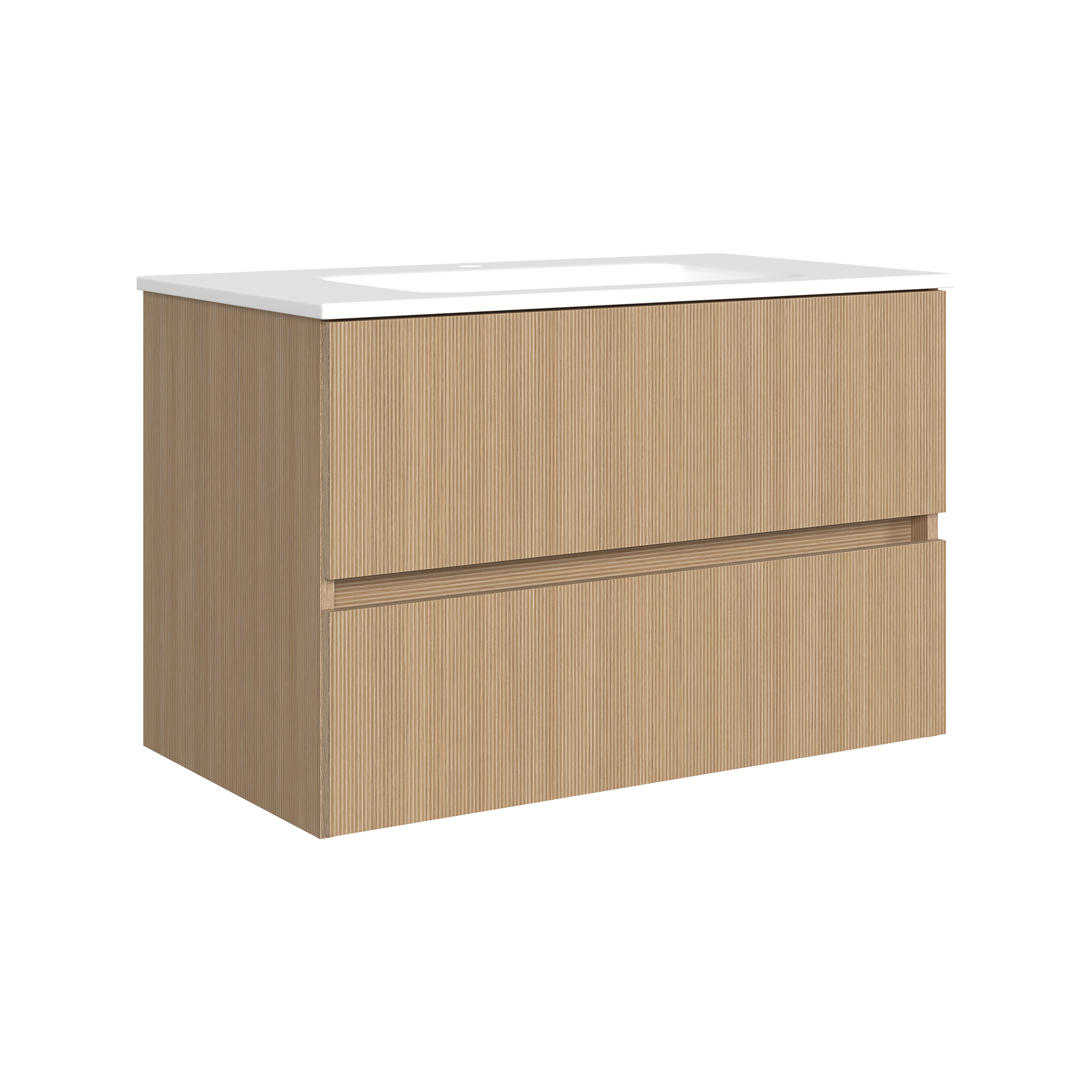 Novofurn Waschtisch-Kombination BELLO Holzfarben 47*80*54