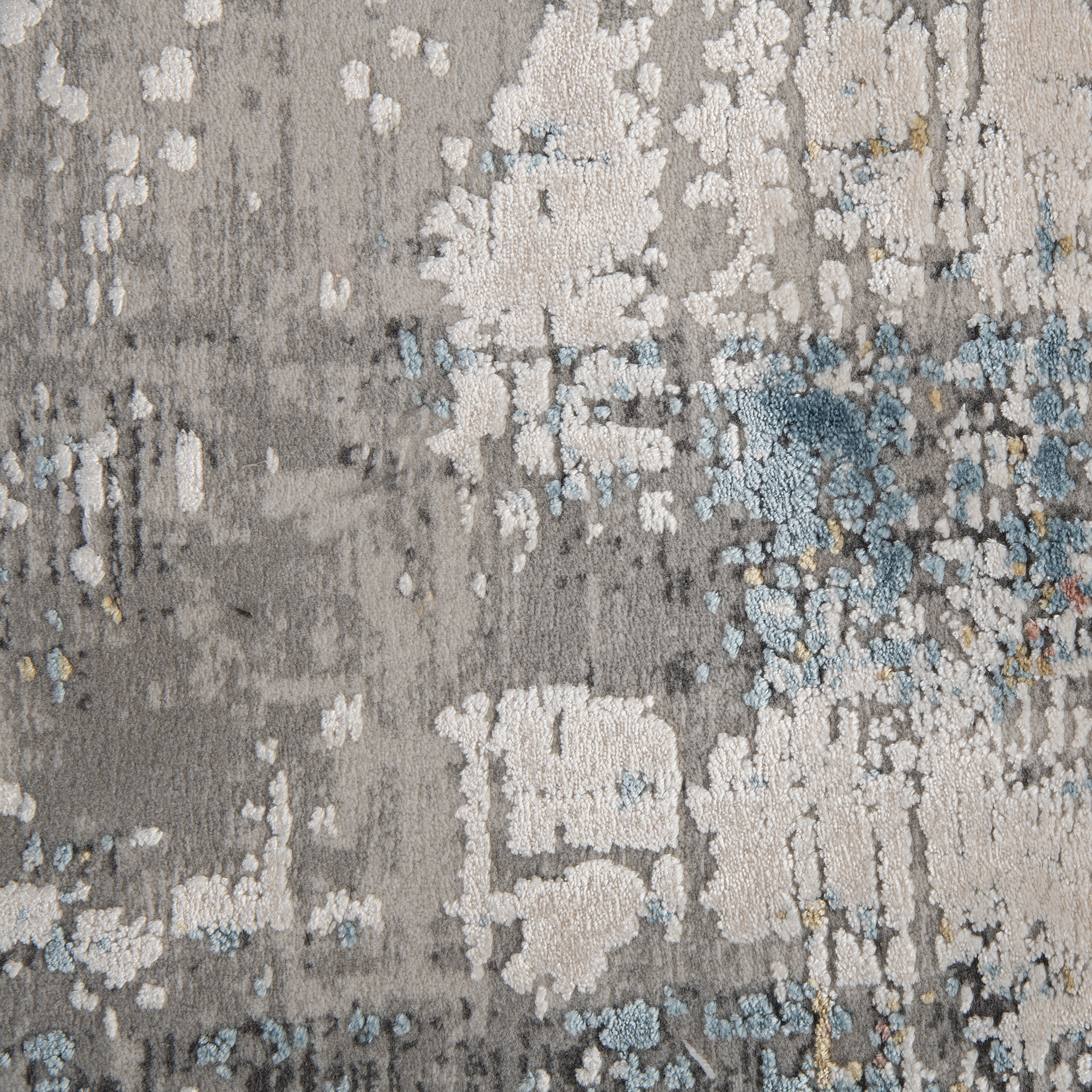 Teppich Atlantis 200x200cm blau grau Teppich Atlantis 200x200cm blau grau
