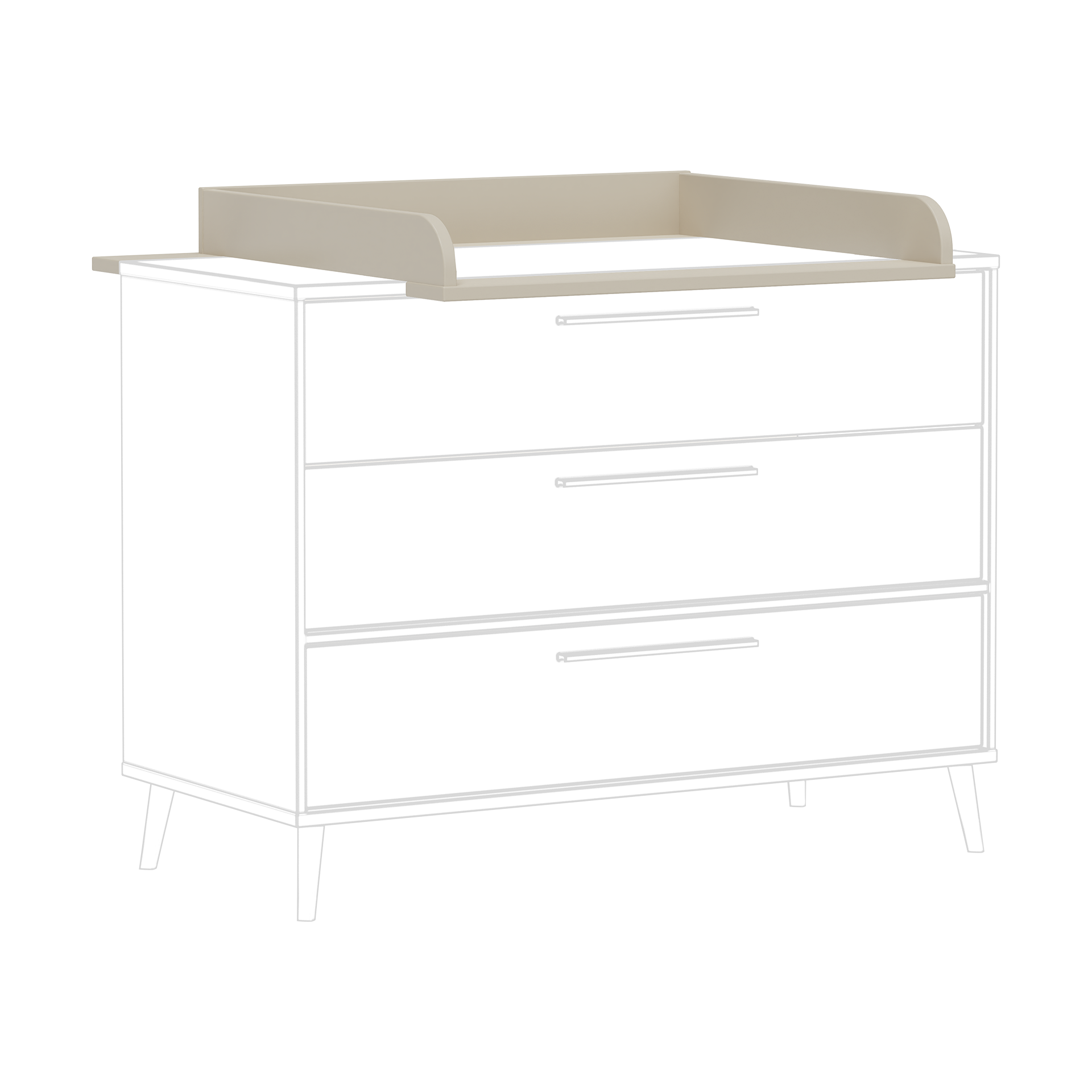 Paidi Wickelaufsatz Evi Beige