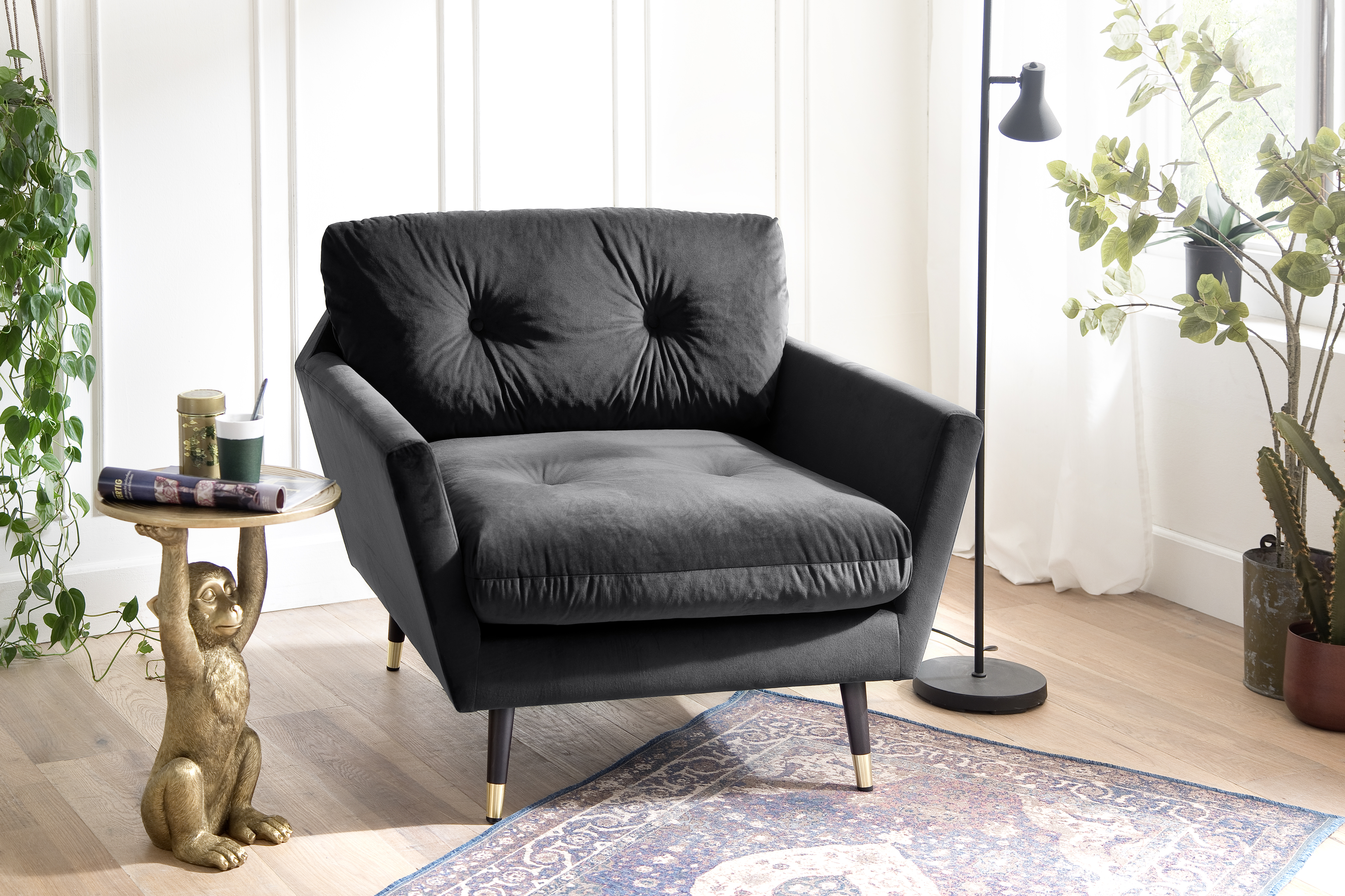 Sessel Jamaica Anthrazit Sessel Jamaica Anthrazit