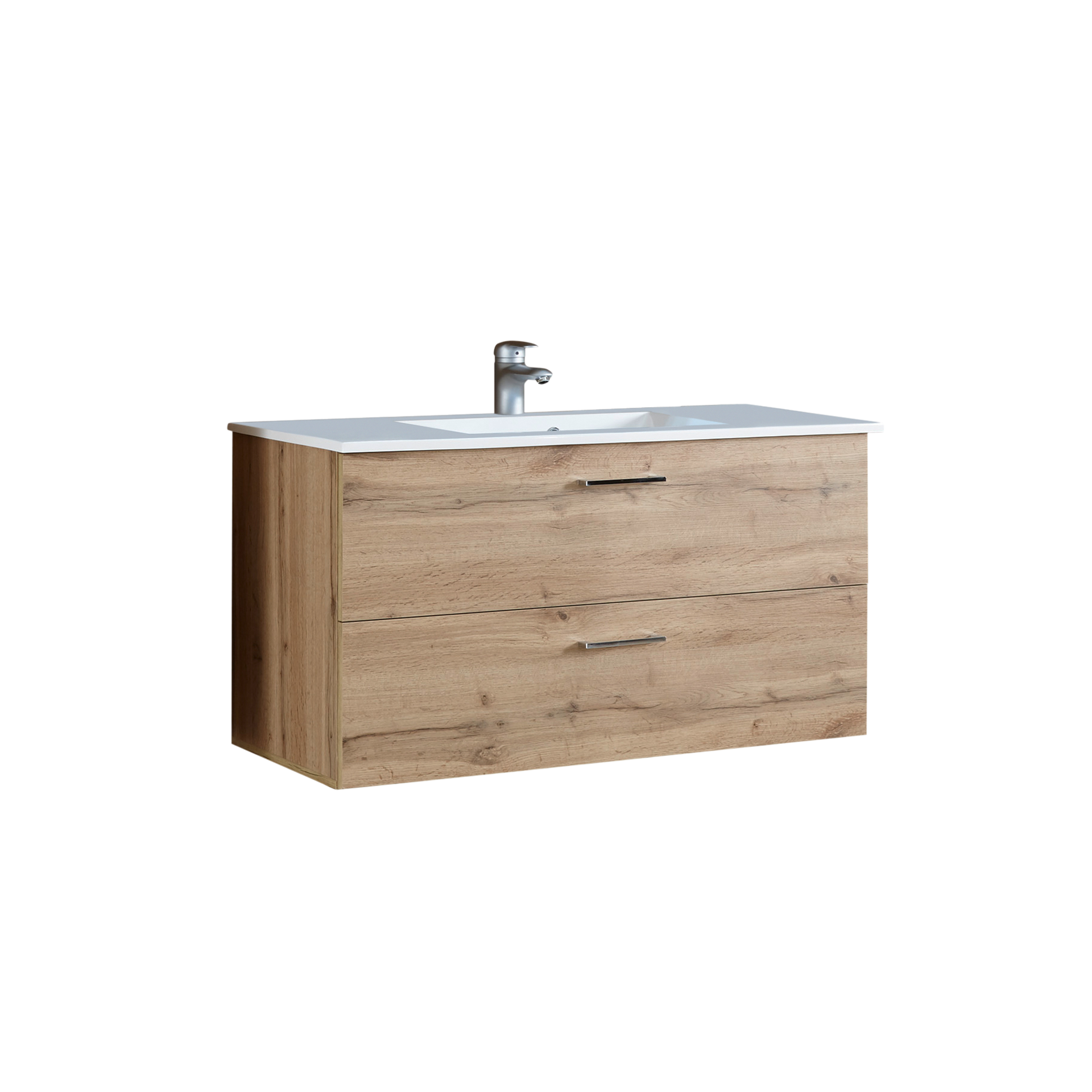 Waschtisch-Kombination Bench Eichefarben 99*53*45