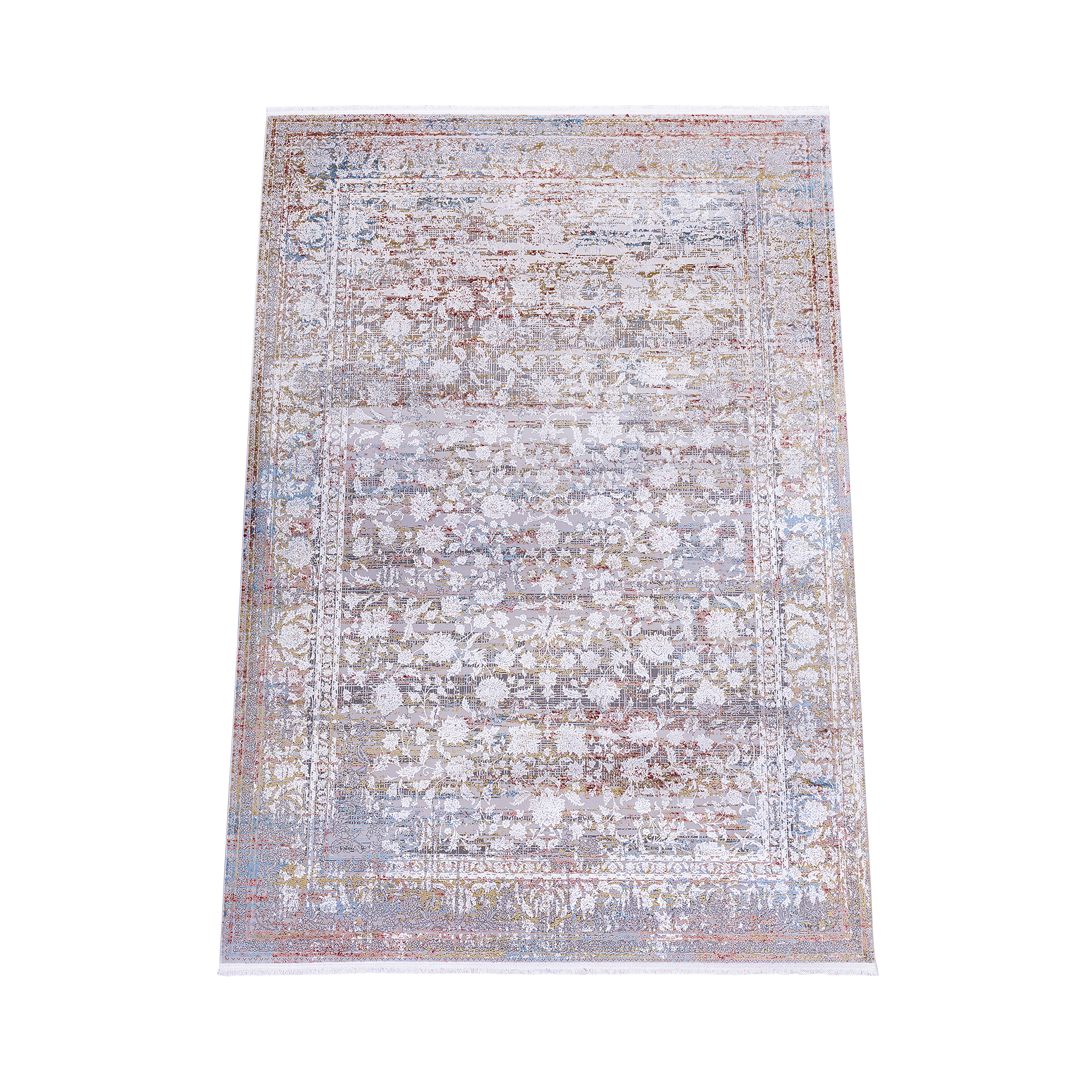 Teppich Atlantis 140x200cm gelb grau Teppich Atlantis 140x200cm gelb grau