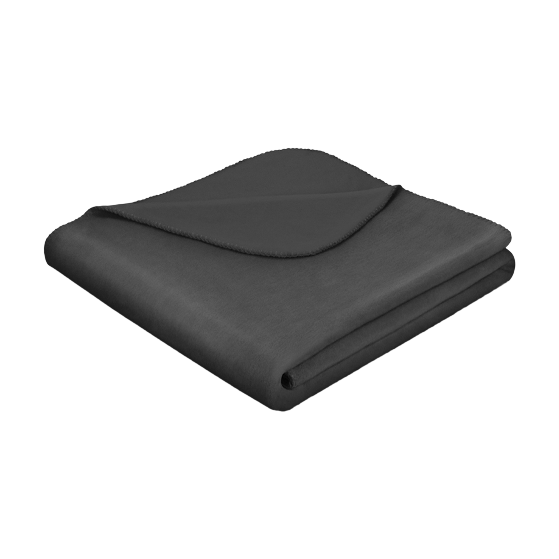 Biederlack Decke Uni Anthrazit 150x200cm Biederlack Decke Uni Anthrazit 150x200cm