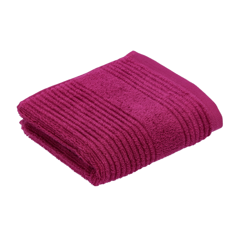 Vossen Gästehandtuch Tomorrow Cranberry 30x50cm Vossen Gästehandtuch Tomorrow Cranberry 30x50cm